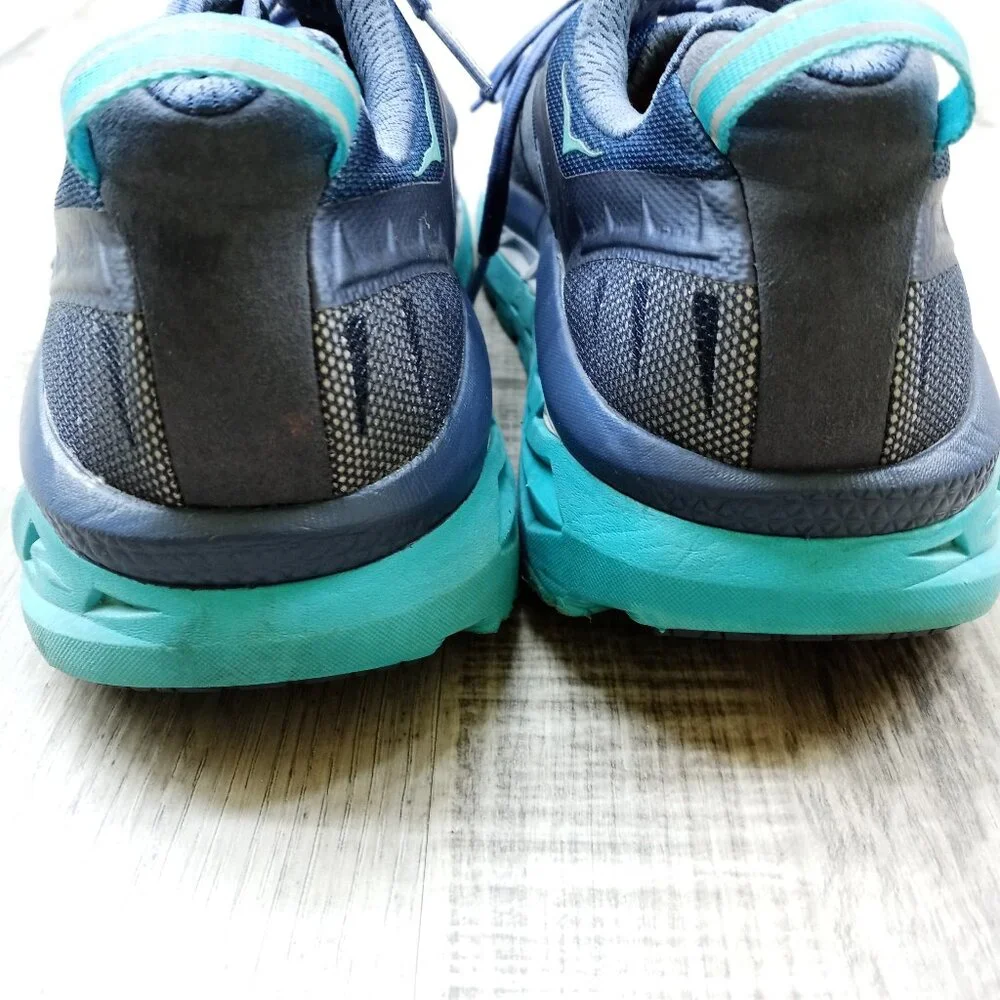 HOKA One One Blue Turquoise Running Shoes Women's 10